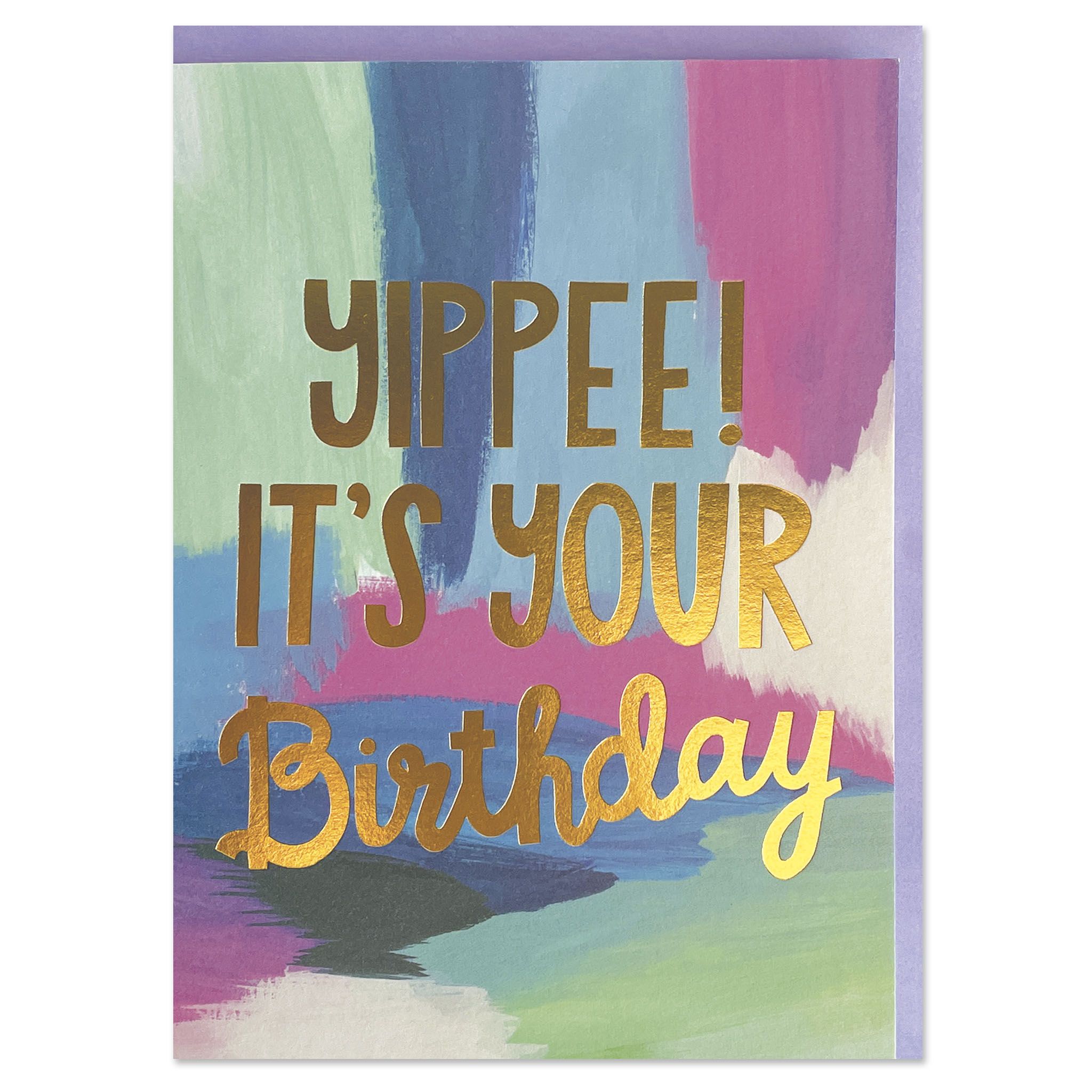 英國 RASPBERRY BLOSSOM 生日卡/ Yippee! It's Your Birthday